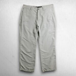 REI Adventures Pants Men 34x28 Sage Green‎ Hiking Travel Gorpcore Utility